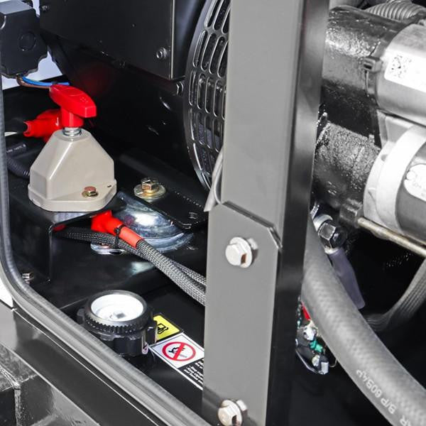 Refurbished  Hyundai 9kW/11.25kVA Single Phase Diesel Generator | DHY9KSEm - Grade C