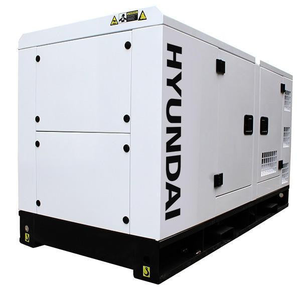 Refurbished Hyundai 18kW/22.5kVA Single Phase Diesel Generator | DHY18KSEm - Grade B