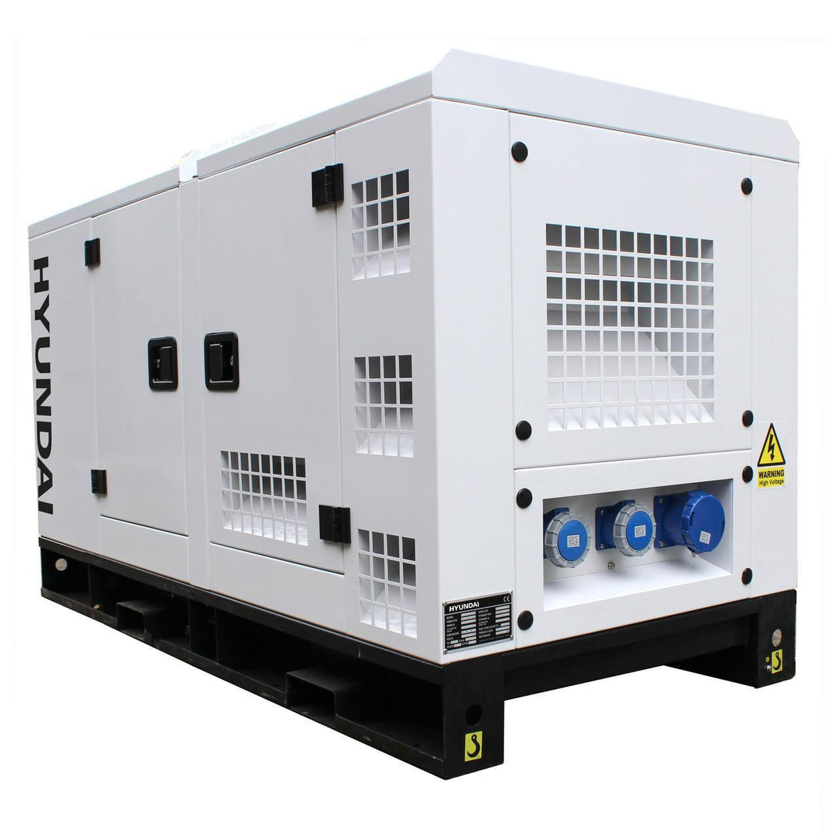 Refurbished Hyundai 18kW/22.5kVA Single Phase Diesel Generator | DHY18KSEm - Grade B