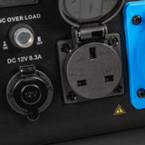 Hyundai 5.5kW / 5500W Inverter Generator, Electric Start, Pure Sine Wave | HY6250SEi