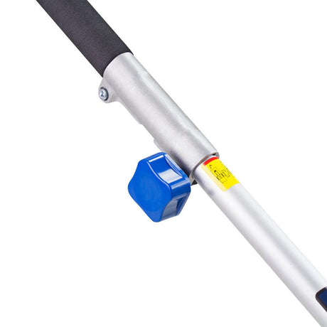 Hyundai pole saw attachment pruning tree branches on multi tool