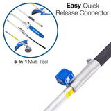 Hyundai petrol grass trimmer attachment cutting long grass