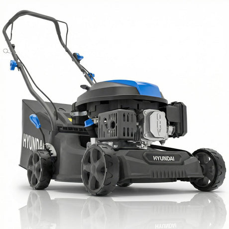 Hyundai HYM16130PX 40cm hand push petrol lawnmower with 139cc engine