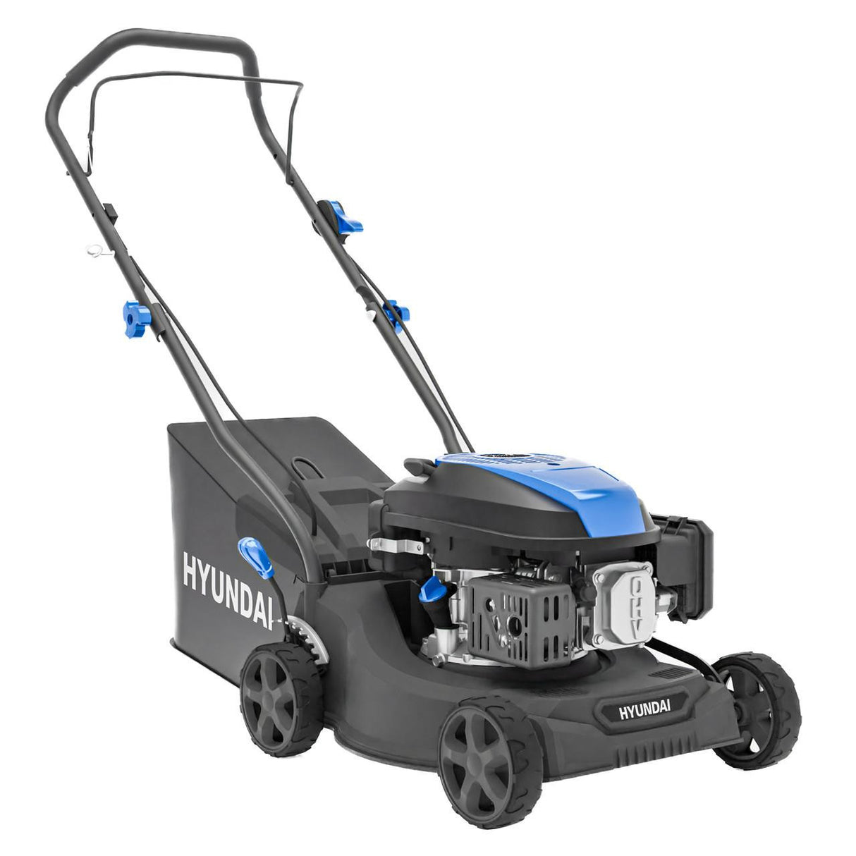 Hyundai 16 inch garden lawn mower with recoil start engine