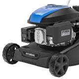 Hyundai HYM16130PX compact petrol lawn mower for home garden use