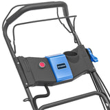 Hyundai HYM17150SPEX garden lawn mower with large rear wheels