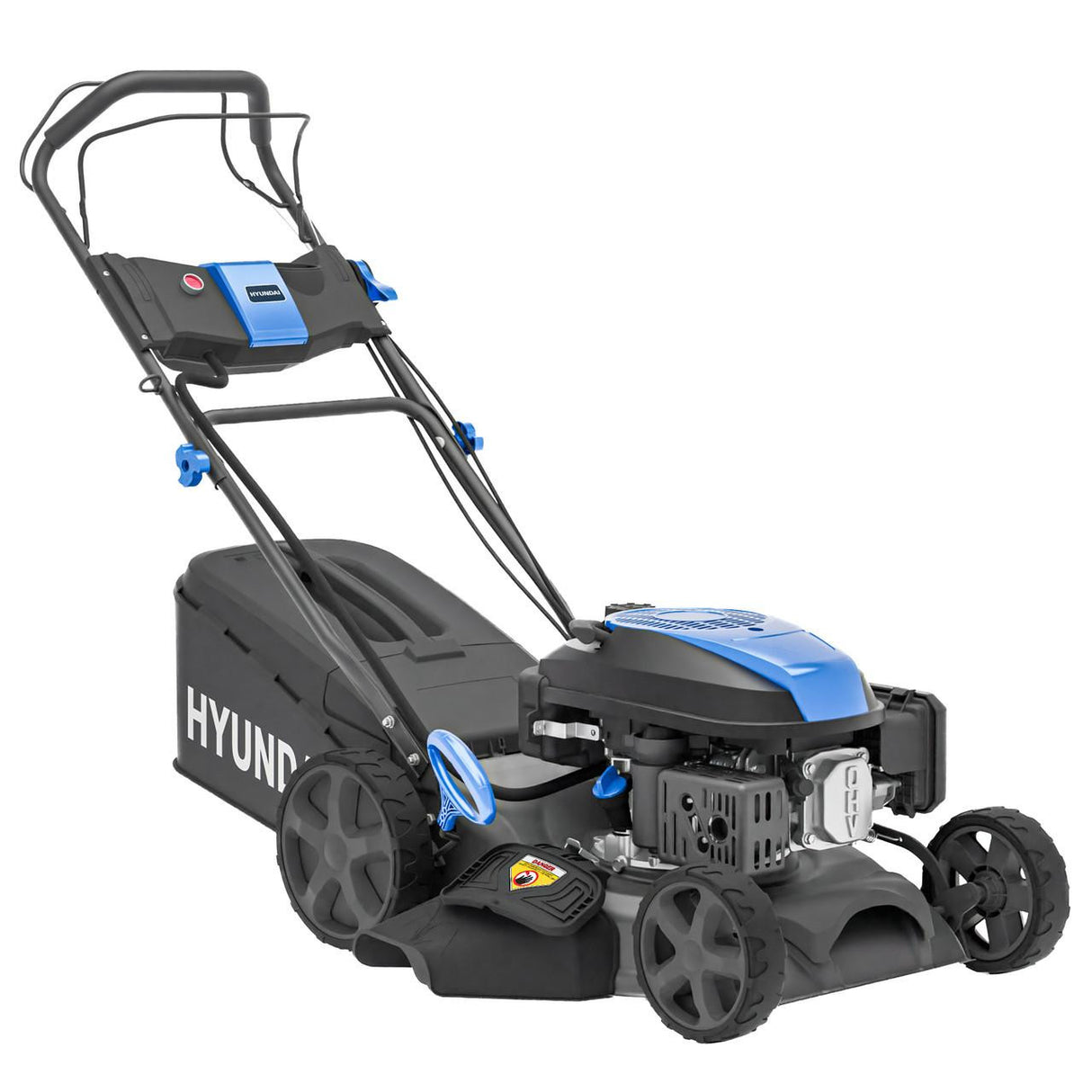Petrol powered Hyundai lawnmower for small to medium lawns