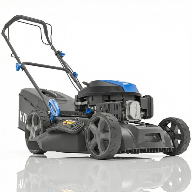 Hyundai HYM18150SPX 46cm self propelled petrol lawnmower with mulching function
