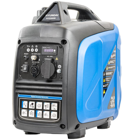 Hyundai 2.0kW / 2000W Inverter Generator, Recoil Start, Pure Sine Wave | HY2350Si