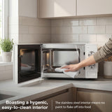 Hyundai solo microwave 800W 20 litre with stainless steel interior design