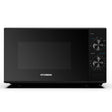 HYMW80020MB Hyundai microwave 20L capacity 800W solo microwave oven black