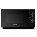 HYMW80020MB Hyundai microwave 20L capacity 800W solo microwave oven black