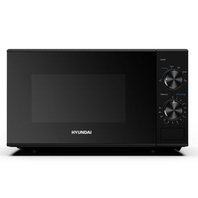 HYMW80020MB Hyundai microwave 20L capacity 800W solo microwave oven black