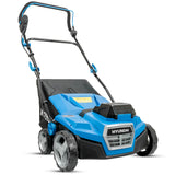Hyundai 38cm / 15" 2-in-1 Cordless Scarifier & Aerator, 40V (2x20V) Brushless, 45L Collection Bag | HY40CSC38