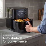 HYUNDAI 5L Digital Air Fryer, 8 Preset Programmes, 1500W | HYAF5001DB