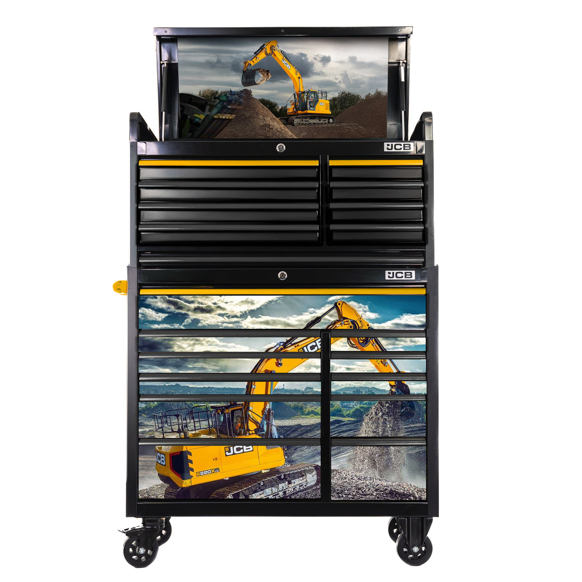 Jcb Stacker Machine JCB 42’’ Roller Cabinet and Top Tool Chest S... – Power Site