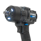 Hyundai 20V Cordless ½’’ Impact Wrench, 700Nm High-Torque with Friction Ring, 20V 4AH Battery & Charger | IW20X-700+BI20-4+C20-2