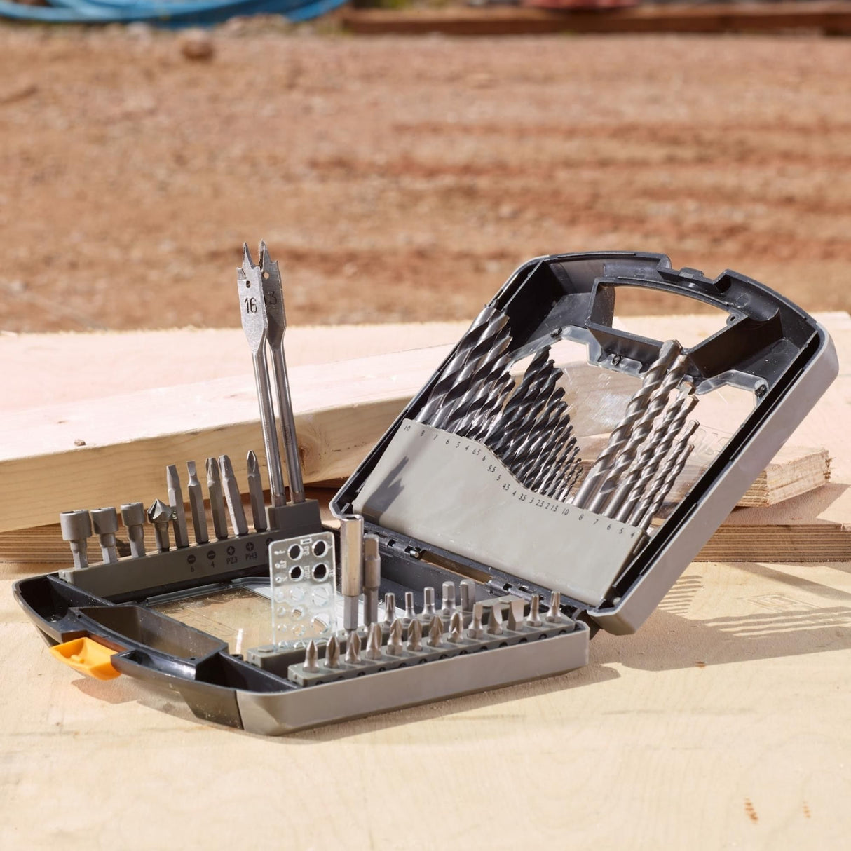 JCB Joiner Drill Bit & Sanding Kit