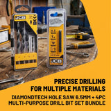 JCB Electrician Hole Saw & Bit Kit