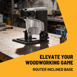 JCB Router Plunge & Inclined Base Kit