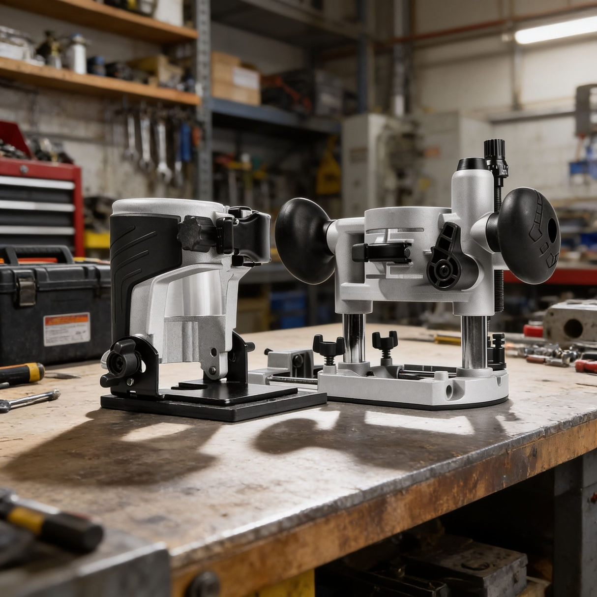 JCB Router Plunge & Inclined Base Kit