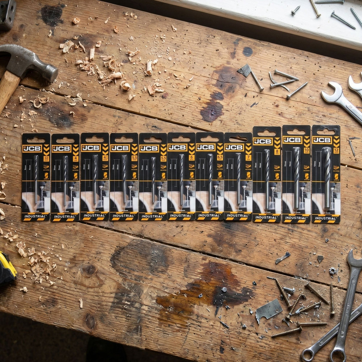 JCB Multi-Purpose Drill Bit Trade Pack