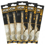 JCB 9 x 125mm 7 Point HSS Drill Bit TurboJet (5 Pack) | 5055803318802-X5