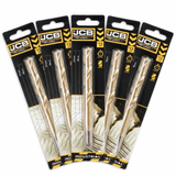 JCB 13 x151mm 7 Point HSS Drill Bit TurboJet (5 Pack) | 5055803318857-X5