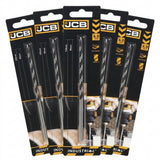 JCB 6 x 150mm Multi Purpose Drill Bit (5 Pack) | 5055803310622-X5