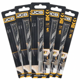 JCB 12 x 150mm Multi Purpose Drill Bit (5 Pack) | 5055803310608-X5