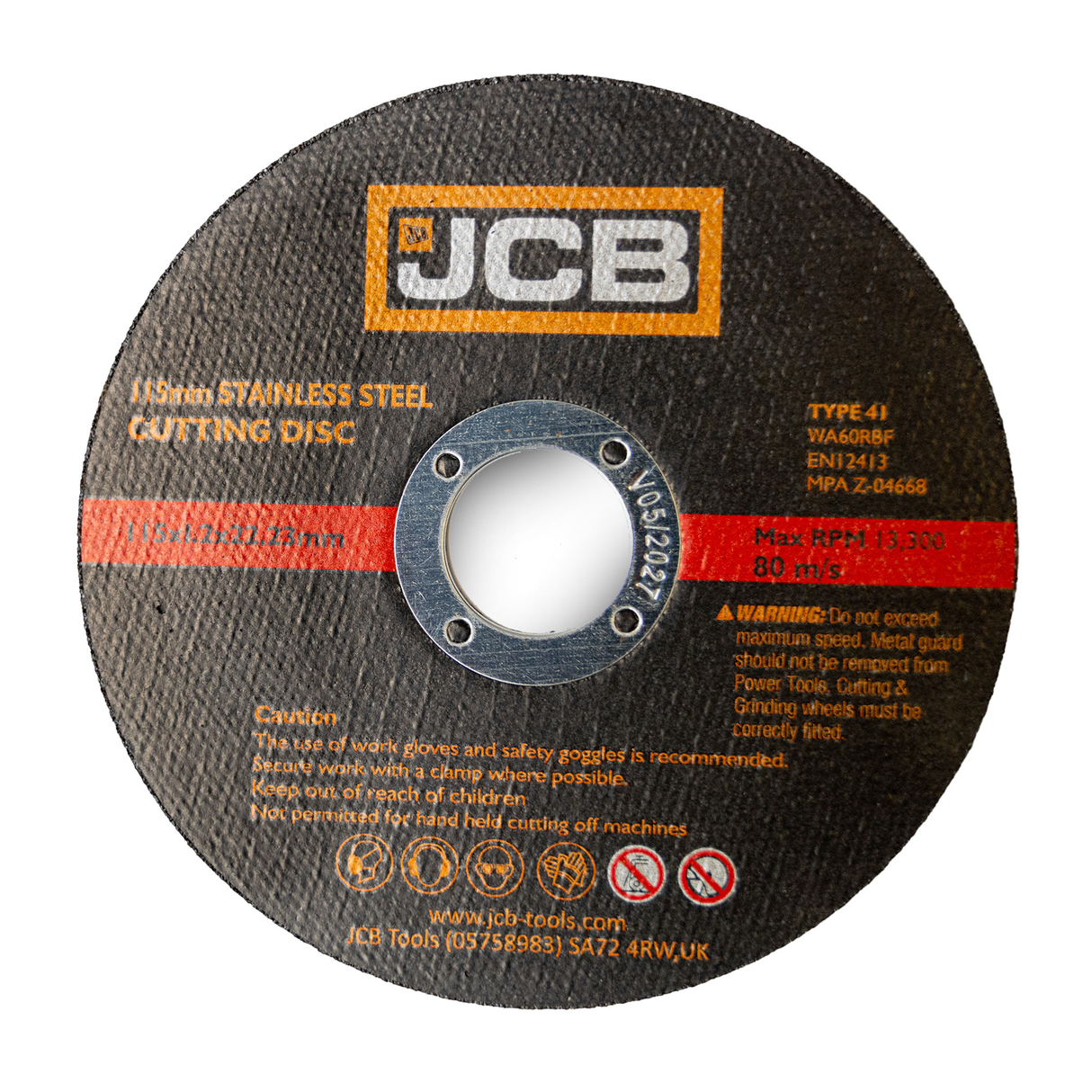 JCB Metalworker Cutting & Flap Disc Kit