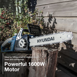 Hyundai 14" 35cm Electric Chainsaw 1600W 230V | HYC1600E