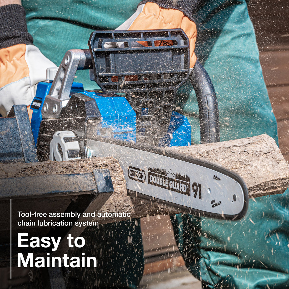 Hyundai 14" 35cm Electric Chainsaw 1600W 230V | HYC1600E