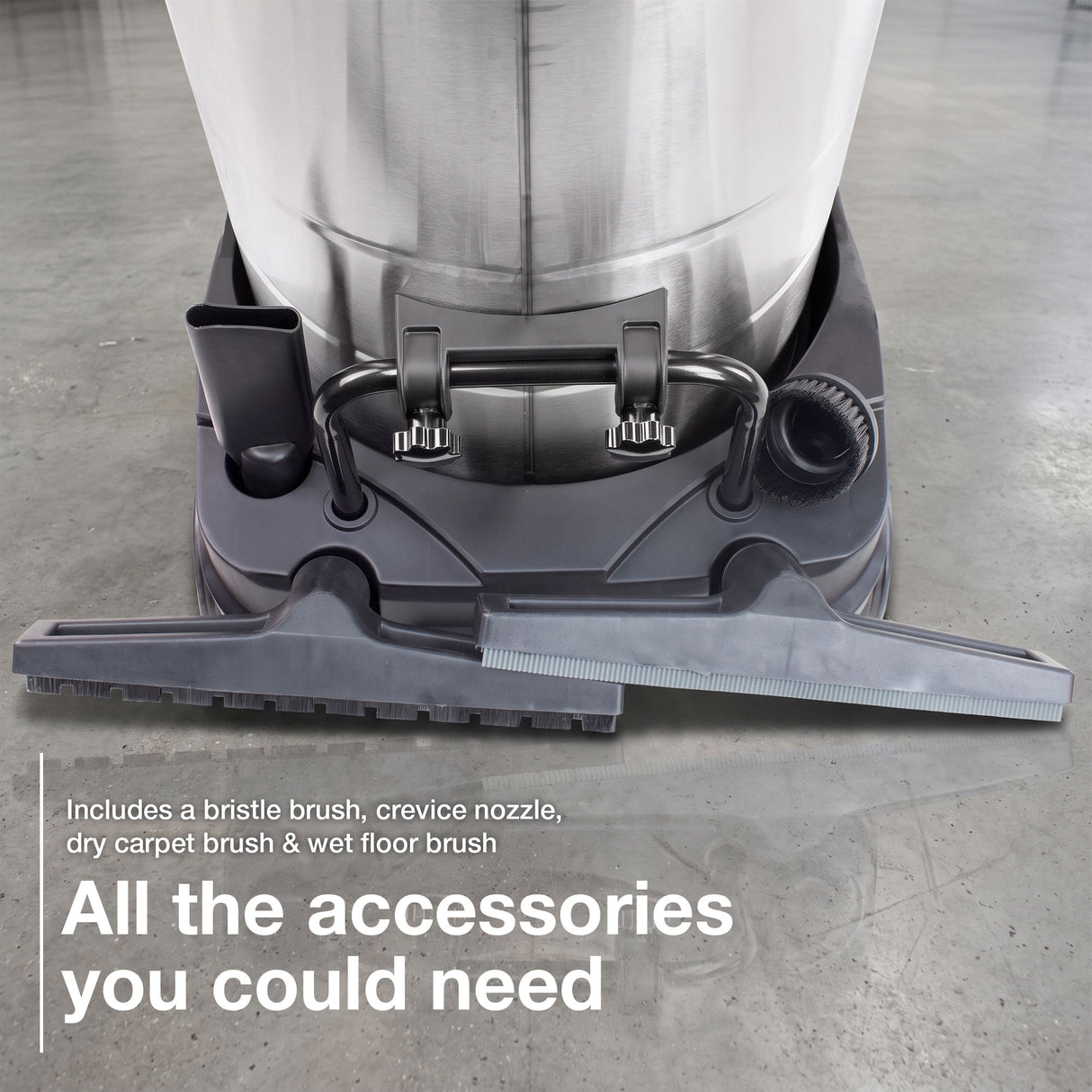 Hyundai 3000W 100L 2-In-1 Wet and Dry Vacuum Cleaner, HEPA type Filtration | HYVI10030