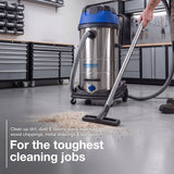 Hyundai 3000W 100L 2-In-1 Wet and Dry Vacuum Cleaner, HEPA type Filtration | HYVI10030