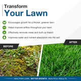 Hyundai 14” / 36cm 2 - in - 1 1600W Electric Lawn Scarifier and Aerator with 45L Collection Bag | HYSC1600E
