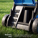 Hyundai 33cm / 13" 20V Brushless Cordless Lawnmower, 32L Collection Bag | HY20CLM33