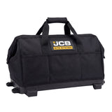 JCB Pro 18V 5-Piece Pro Kit, Combi Drill (160Nm), Impact Driver (230Nm), Circular Saw (185mm), Angle Grinder (115mm), Jigsaw, 2x2Ah & 2x5Ah Batteries, Dual 4.5A Fast Charger & Soft Tool Bag | JCB-18PKIT-8