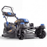 Hyundai 20" / 51cm Zero Turn Self-Propelled Petrol Lawnmower, Electric Start, 196cc | HYM20200SPEZX