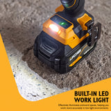 JCB Pro 2,300Nm, 1" Drive, 18V Impact Wrench, Brushless, 2,100Nm Fastening Torque | JCB-18PIW-2300