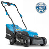 Hyundai 33cm / 13" 20V Brushless Cordless Lawnmower, 32L Collection Bag | HY20CLM33
