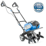 Hyundai 36cm / 14" 40V (20Vx2) Brushless Cordless Tiller, 4 Blades, 205mm Depth | HY40CT36