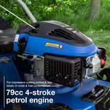 Hyundai Petrol Lawnmower 79cc 400mm Push Rotary | HYM400P