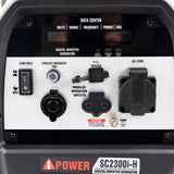 A-iPower 1.9kW Petrol Inverter Generator, Sine Wave Output | SC2300i-H