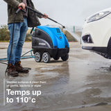 Hyundai 3050psi 210bar Hot Pressure Washer, 3-Phase, 110°C 6.3kW Power Jet Washer | HY210HPW-3