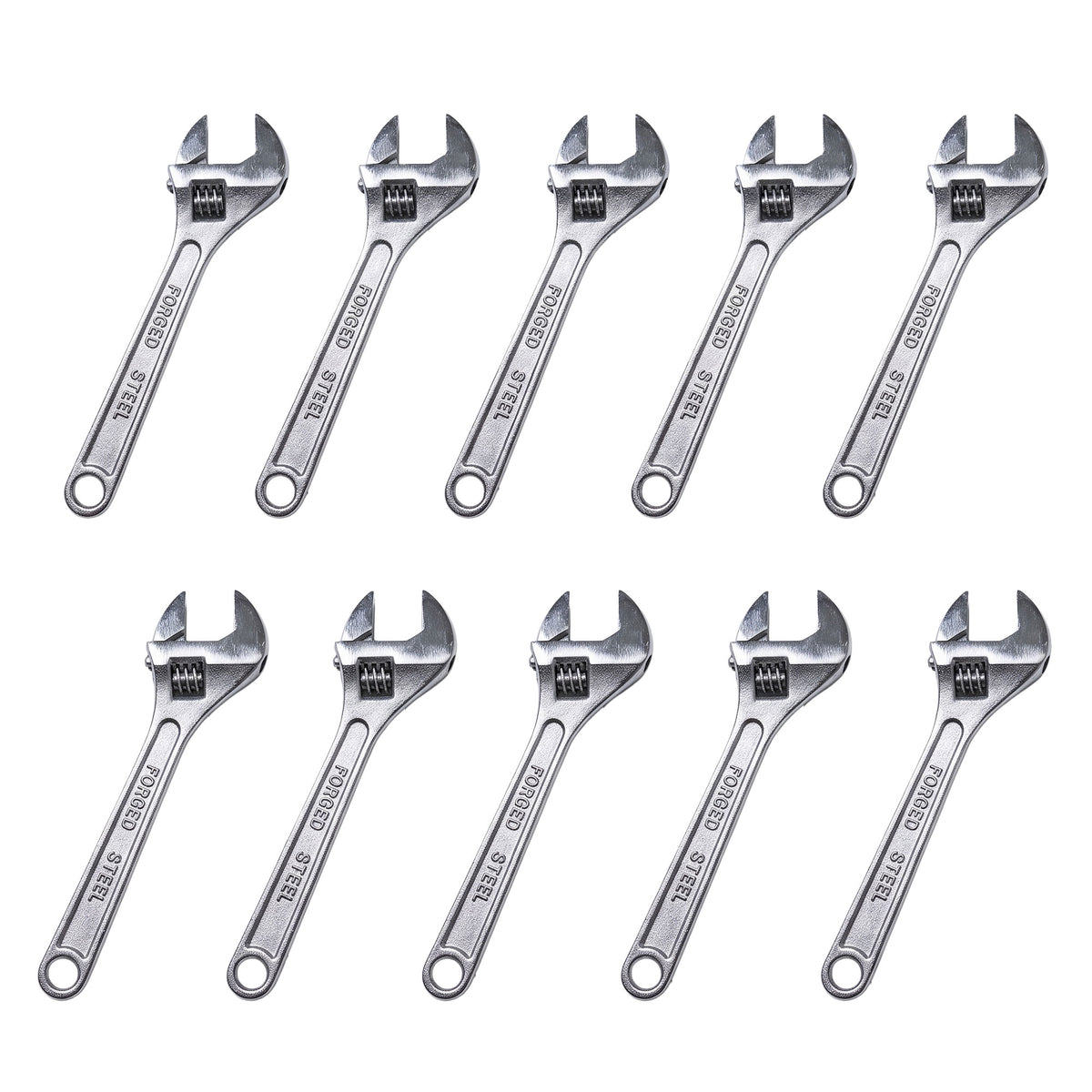 TTM37 - Adjustable Spanners 200mm – Pack of 10