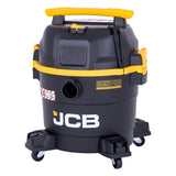 JCB, Silent Pro 34L L-Class Wet & Dry Vacuum Cleaner, 65dB(A) & 45L/s Airflow | JCB-SVACP-34L