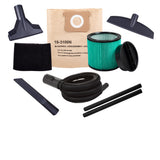 JCB, 23L HEPA Wet & Dry Vacuum Cleaner, 24L/s Airflow & 16kPa Suction | JCB-VACP-23H
