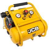 JCB Silent Pro 8L Oil-Free Air Compressor, 8 Bar & 131L/min Displacement | JCB-OFAC-8H