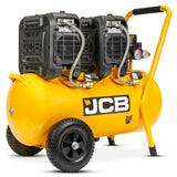 JCB Silent Pro 50L Oil-Free Air Compressor, 8 Bar & 300L/min Displacement | JCB-OFAC-50H